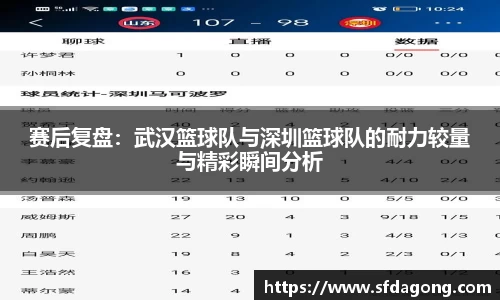 赛后复盘：武汉篮球队与深圳篮球队的耐力较量与精彩瞬间分析